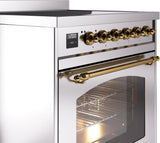 ILVE - 30" Nostalgie II Series Freestanding Electric Induction Range ILVE - 30" Nostalgie II Series Freestanding Electric Induction Range