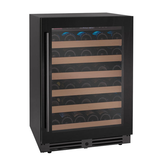 Allavino - Reserva Series 50 Bottle Single Zone Built-in Luxury Wine Refrigerator with Black Glass Door
