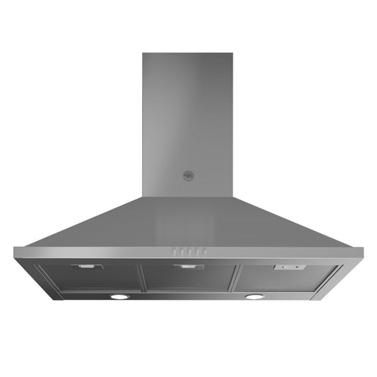 Bertazzoni - 36" Wallmount Chimney Hood, 1 motor, 600 CFM - KCH36XV