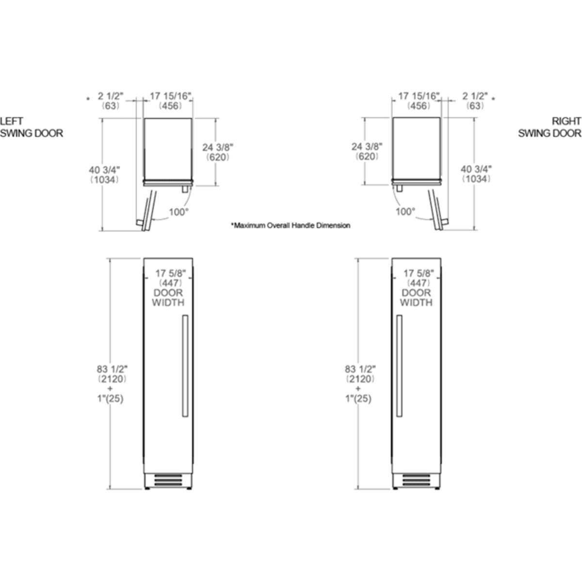 Bertazzoni - 18 Inch Panel-Ready Built-In Freezer Column with 8.22 cu. ft. Capacity Bertazzoni - 18 Inch Panel-Ready Built-In Freezer Column with 8.22 cu. ft. Capacity