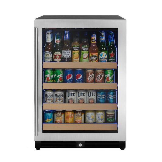 Allavino - 24" Wide Reserva Series Stainless Steel Beverage Center