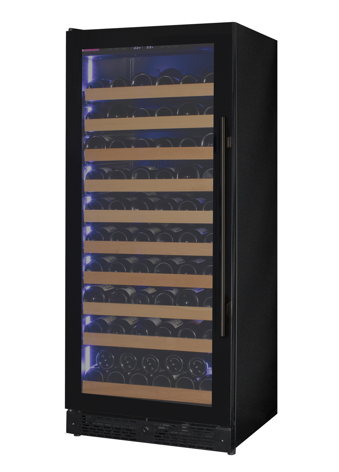 Allavino - Reserva Series 119 Bottle 55" Tall Single Zone Black Glass Wine Refrigerator Allavino - Reserva Series 119 Bottle 55" Tall Single Zone Black Glass Wine Refrigerator