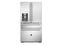 Bertazzoni - 36" Counter Depth French Door Refrigerator with Ice and Water Dispenser - Stainless Steel - REF36FDFZXNT