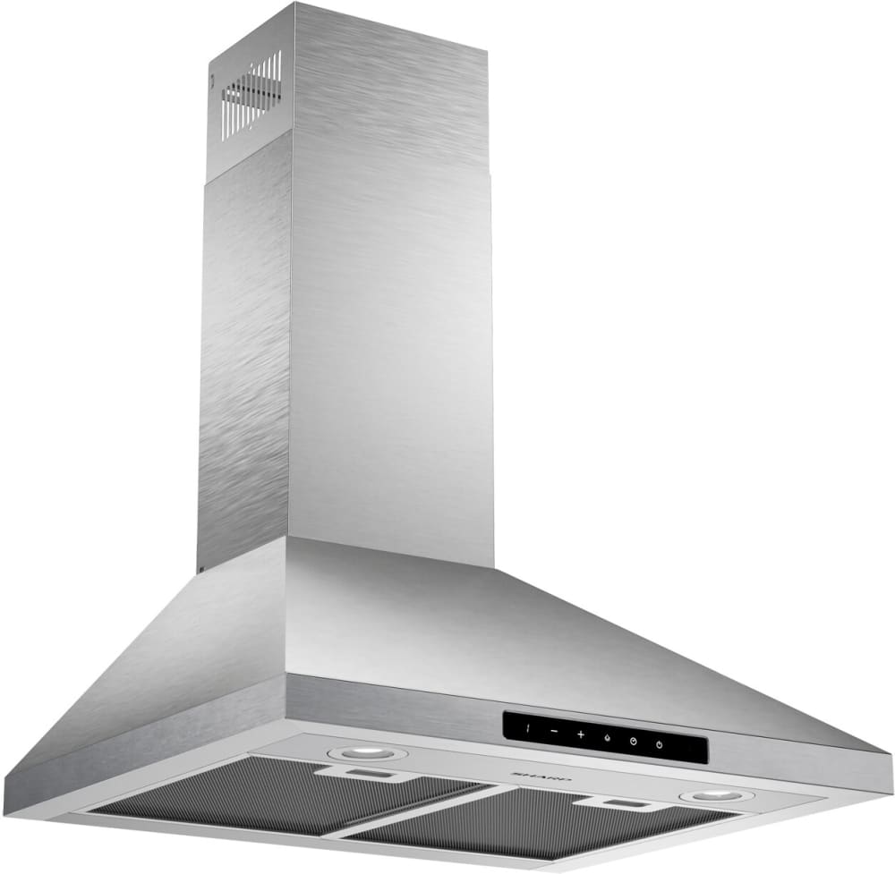 Sharp - 24 in. Wall Mount Chimney Range Hood - SHC2432FS Sharp - 24 in. Wall Mount Chimney Range Hood - SHC2432FS
