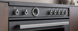 Bertazzoni - 36 inch Induction Range, 5 Heating Zones and Cast Iron Griddle, Electric Self-Clean Oven - PRO365ICFEPXT Bertazzoni - 36 inch Induction Range, 5 Heating Zones and Cast Iron Griddle, Electric Self-Clean Oven - PRO365ICFEPXT
