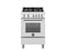 Bertazzoni - Professional Series 24-inch All-Gas Range with 4 Burners - PRO244GASXV