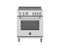 Bertazzoni - 30 inch Electric Range, 4 Heating Zones, Electric Oven - MAS304CEMXV