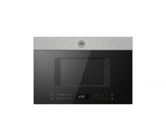 Bertazzoni - 24" Over The Range Microhood with Touch Control Display - 300 CFM - Stainless Steel - KOTR24XV