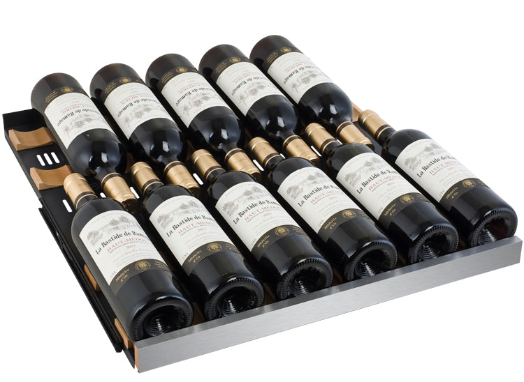 Reserva Series 326 Bottle 71" Tall Dual Zone Stainless Steel Side-by-Side Wine Refrigerator - BF 2X-VSW16371S-1S Reserva Series 326 Bottle 71" Tall Dual Zone Stainless Steel Side-by-Side Wine Refrigerator - BF 2X-VSW16371S-1S