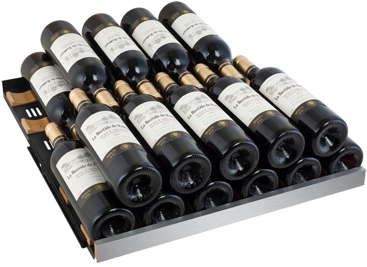 Reserva Series 326 Bottle 71" Tall Dual Zone Stainless Steel Side-by-Side Wine Refrigerator - BF 2X-VSW16371S-1S Reserva Series 326 Bottle 71" Tall Dual Zone Stainless Steel Side-by-Side Wine Refrigerator - BF 2X-VSW16371S-1S