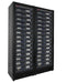 Allavino - Reserva Series 134 Bottle 71" Tall Dual Zone Black Side-by-Side Shallow Wine Refrigerator Console - BF 2X-VSW6771S-1B