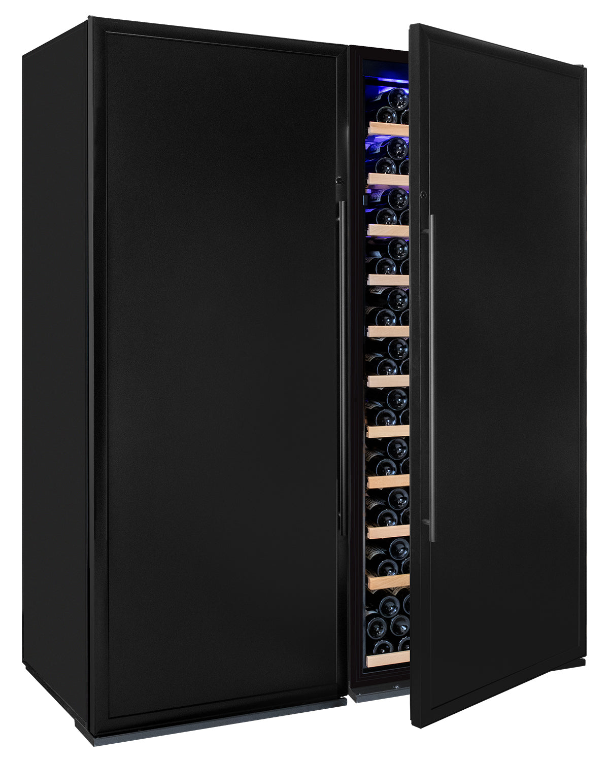 Allavino - 32" Wide Vite II Tru-Vino 305 Bottle Single Zone Solid Black Left Hinge Door Wine Refrigerator Allavino - 32" Wide Vite II Tru-Vino 305 Bottle Single Zone Solid Black Left Hinge Door Wine Refrigerator