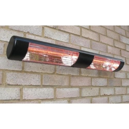 Commercial/Restaurant 240V Wall Mount Electric Patio Heater by SUNHEAT- 3000W- Black - WL-30B Commercial/Restaurant 240V Wall Mount Electric Patio Heater by SUNHEAT- 3000W- Black - WL-30B