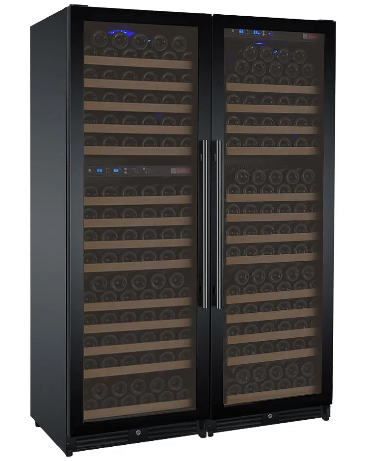 Allavino - 47" Wide FlexCount II Tru-Vino 349 Bottle Three Zone Side-by-Side Wine Refrigerator - BF 3Z-VSWR7772-B20 Allavino - 47" Wide FlexCount II Tru-Vino 349 Bottle Three Zone Side-by-Side Wine Refrigerator - BF 3Z-VSWR7772-B20