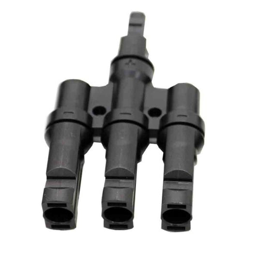 Aims Power - MC-4 Compatible BRANCH CONNECTORS MMMF & FFFM PAIR 3 to 1 T BRANCH