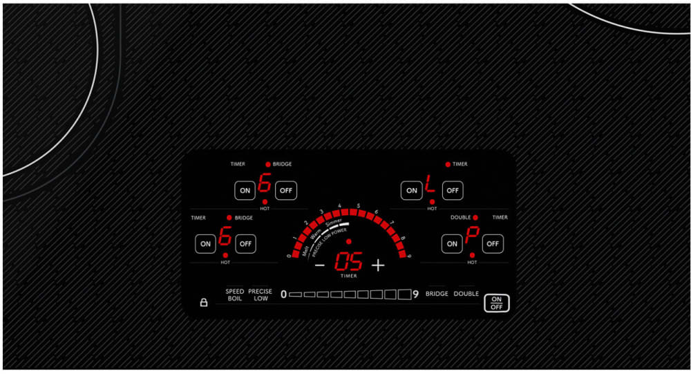 Sharp - 30 in. Drop-In Radiant Cooktop with Side Accessories - SCR3042FB Sharp - 30 in. Drop-In Radiant Cooktop with Side Accessories - SCR3042FB