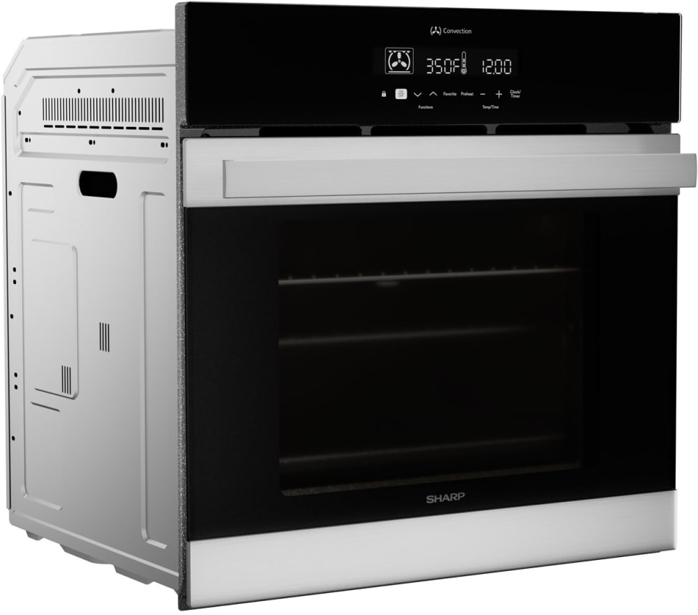 Sharp - 24 in. Stainless Steel European Convection Built-In Single Wall Oven - SWA2450GS Sharp - 24 in. Stainless Steel European Convection Built-In Single Wall Oven - SWA2450GS