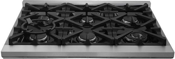 Forno - Massimo 36-Inch Dual Fuel Range in Stainless Steel - FFSGS6125-36 Forno - Massimo 36-Inch Dual Fuel Range in Stainless Steel - FFSGS6125-36