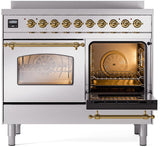 ILVE - 40" Nostalgie II Series Freestanding Electric Induction Range - Double Oven ILVE - 40" Nostalgie II Series Freestanding Electric Induction Range - Double Oven