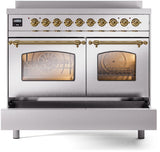 ILVE - 40" Nostalgie II Series Freestanding Electric Induction Range - Double Oven ILVE - 40" Nostalgie II Series Freestanding Electric Induction Range - Double Oven