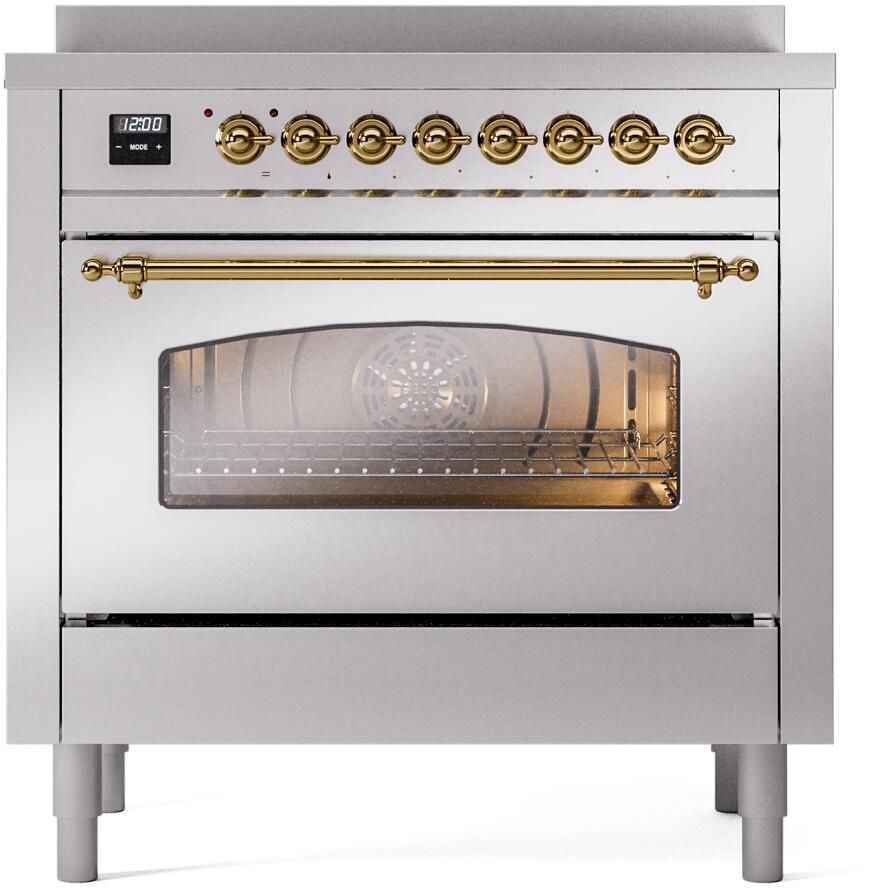 ILVE - 36" Nostalgie II Series Freestanding Electric Induction Range ILVE - 36" Nostalgie II Series Freestanding Electric Induction Range