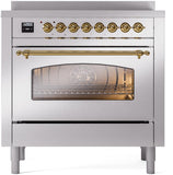 ILVE - 36" Nostalgie II Series Freestanding Electric Induction Range ILVE - 36" Nostalgie II Series Freestanding Electric Induction Range