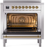 ILVE - 36" Nostalgie II Series Freestanding Electric Induction Range ILVE - 36" Nostalgie II Series Freestanding Electric Induction Range