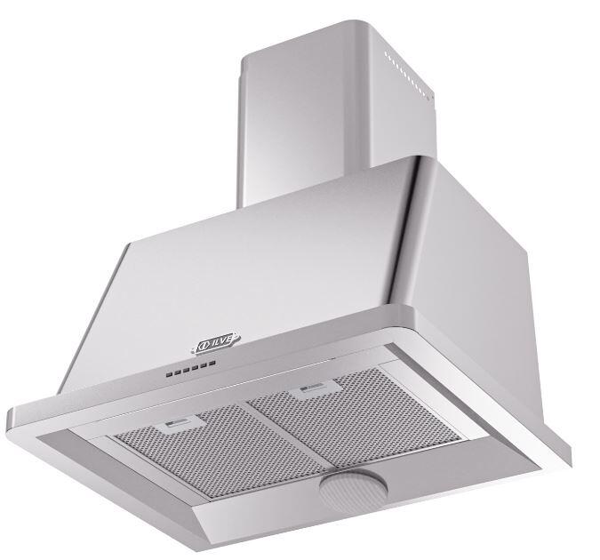 ILVE - Majestic 30 Inch Wall Mount Convertible Range Hood - 600 CFM ILVE - Majestic 30 Inch Wall Mount Convertible Range Hood - 600 CFM