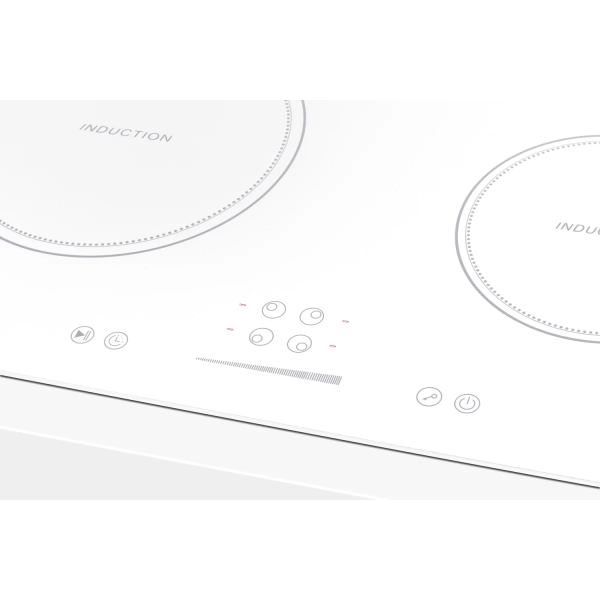 Summit - 24" wide induction range in white - WEM665W Summit - 24" wide induction range in white - WEM665W