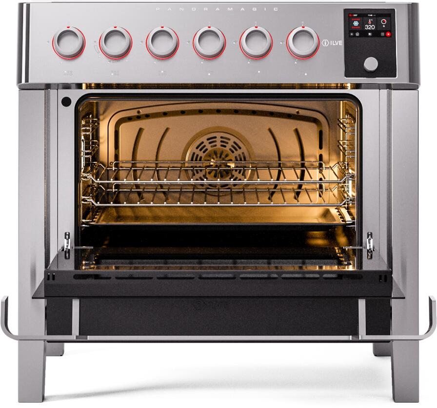 ILVE - Panoramagic 36" Induction 6 Zones Single Oven ILVE - Panoramagic 36" Induction 6 Zones Single Oven
