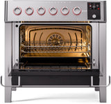 ILVE - Panoramagic 36" Induction 6 Zones Single Oven ILVE - Panoramagic 36" Induction 6 Zones Single Oven