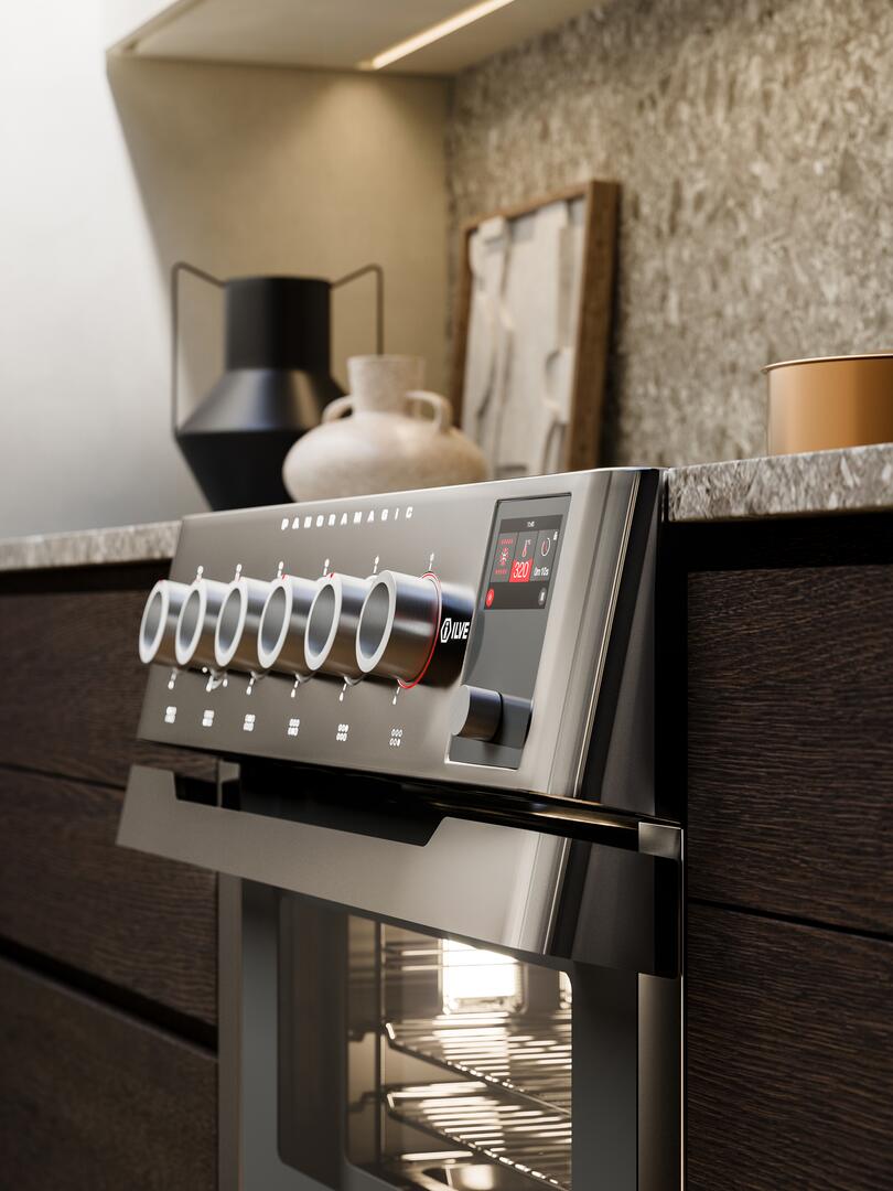 ILVE - Panoramagic 36" Induction 6 Zones Single Oven ILVE - Panoramagic 36" Induction 6 Zones Single Oven