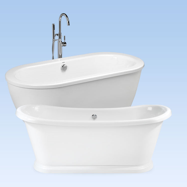 The most trusted choice for bathtubs in the USA. Shop our wide selection of bathtub faucets in variety of designs: large or small, rectangular or round, freestanding or built-in, perfectly tailored to your needs at the Appliance Guys.