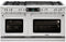 Capital Cooking - 60" Dual Fuel Self-Clean Range, 6 Sealed Burners + 24" Thermo Griddle, 9 cu. ft. Oven Capacity