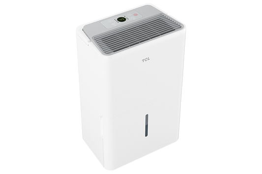 TCL - 25 pt. 2000 sq. ft. Smart Dehumidifier, Ultra-compact in White