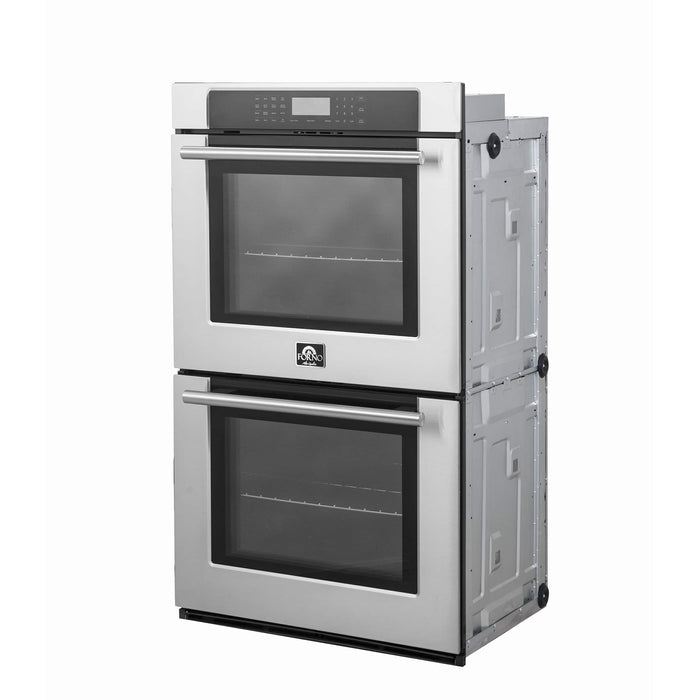 FORNO - Villarosa 30-Inch Convection Double Electric Wall Oven in Stainless Steel - FBOEL1365-30 FORNO - Villarosa 30-Inch Convection Double Electric Wall Oven in Stainless Steel - FBOEL1365-30