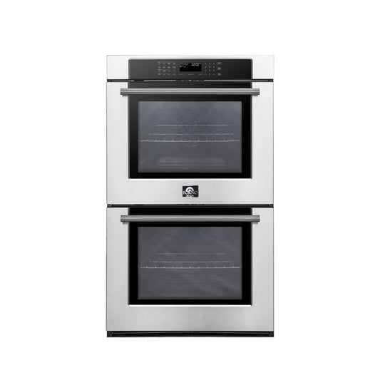FORNO - Villarosa 30-Inch Convection Double Electric Wall Oven in Stainless Steel - FBOEL1365-30