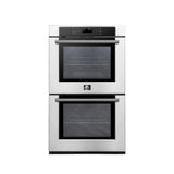 FORNO - Villarosa 30-Inch Convection Double Electric Wall Oven in Stainless Steel - FBOEL1365-30 FORNO - Villarosa 30-Inch Convection Double Electric Wall Oven in Stainless Steel - FBOEL1365-30