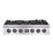 FORNO - Spezia 36-Inch Gas Rangetop, 6 Burners. Wok Ring and Grill/Griddle in Stainless Steel | FCTGS5751-36