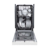 FORNO - Polo 18" Dishwasher White | FDWBI8041-18WHT FORNO - Polo 18" Dishwasher White | FDWBI8041-18WHT