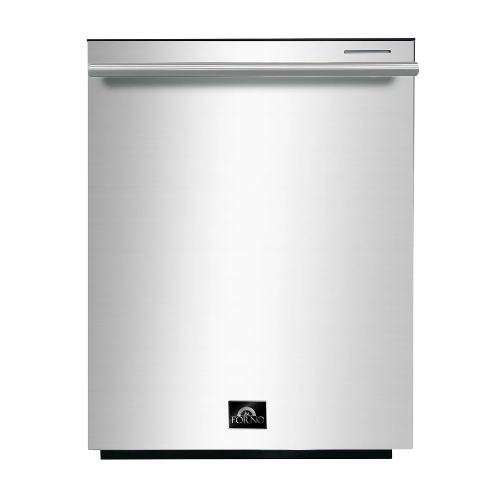FORNO - 24 in. in Stainless Steel Pro-Style Built-In Dishwasher with Tall Tub - FDWBI8067-24S FORNO - 24 in. in Stainless Steel Pro-Style Built-In Dishwasher with Tall Tub - FDWBI8067-24S