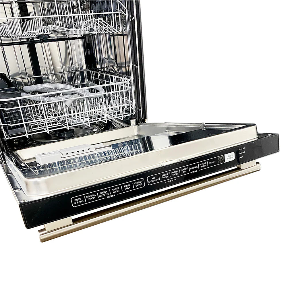 FORNO - 24 in. in Stainless Steel Pro-Style Built-In Dishwasher with Tall Tub - FDWBI8067-24S FORNO - 24 in. in Stainless Steel Pro-Style Built-In Dishwasher with Tall Tub - FDWBI8067-24S
