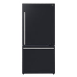 Forno - 31" Milano Espresso Bottom Freezer Right Swing Door Refrigerator in Black, 17.2 cu. ft. Additionnal Antique Brass Handles Included - FFFFD1785-31BLK Forno - 31" Milano Espresso Bottom Freezer Right Swing Door Refrigerator in Black, 17.2 cu. ft. Additionnal Antique Brass Handles Included - FFFFD1785-31BLK