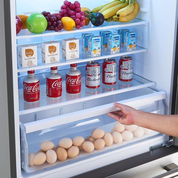 Forno - 31" Milano Espresso Bottom Freezer Right Swing Door Refrigerator in Stainless Steel, 17.2 cu. ft - FFFFD1785-31S Forno - 31" Milano Espresso Bottom Freezer Right Swing Door Refrigerator in Stainless Steel, 17.2 cu. ft - FFFFD1785-31S