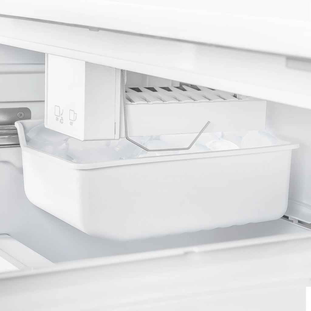 FORNO - 30 in. Espresso Gallipoli French Door White Refrigerator, 17.5 cu. ft. Capacity with Ice Maker FORNO - 30 in. Espresso Gallipoli French Door White Refrigerator, 17.5 cu. ft. Capacity with Ice Maker
