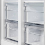 FORNO -  Salerno Espresso 33-inch Side-by-Side 15.6 Cu.Ft. White Refrigerator Additional Stainless steel Handles Included FORNO -  Salerno Espresso 33-inch Side-by-Side 15.6 Cu.Ft. White Refrigerator Additional Stainless steel Handles Included