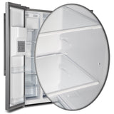 FORNO - 36-Inch Built-In Side by Side French Door Refrigerator with Decorative Grill in Stainless Steel FORNO - 36-Inch Built-In Side by Side French Door Refrigerator with Decorative Grill in Stainless Steel