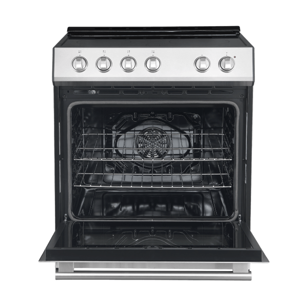 FORNO - Leonardo Espresso 30-Inch Electric Range with 5.0 cu. Ft. Electric Oven - Stainless Steel FORNO - Leonardo Espresso 30-Inch Electric Range with 5.0 cu. Ft. Electric Oven - Stainless Steel