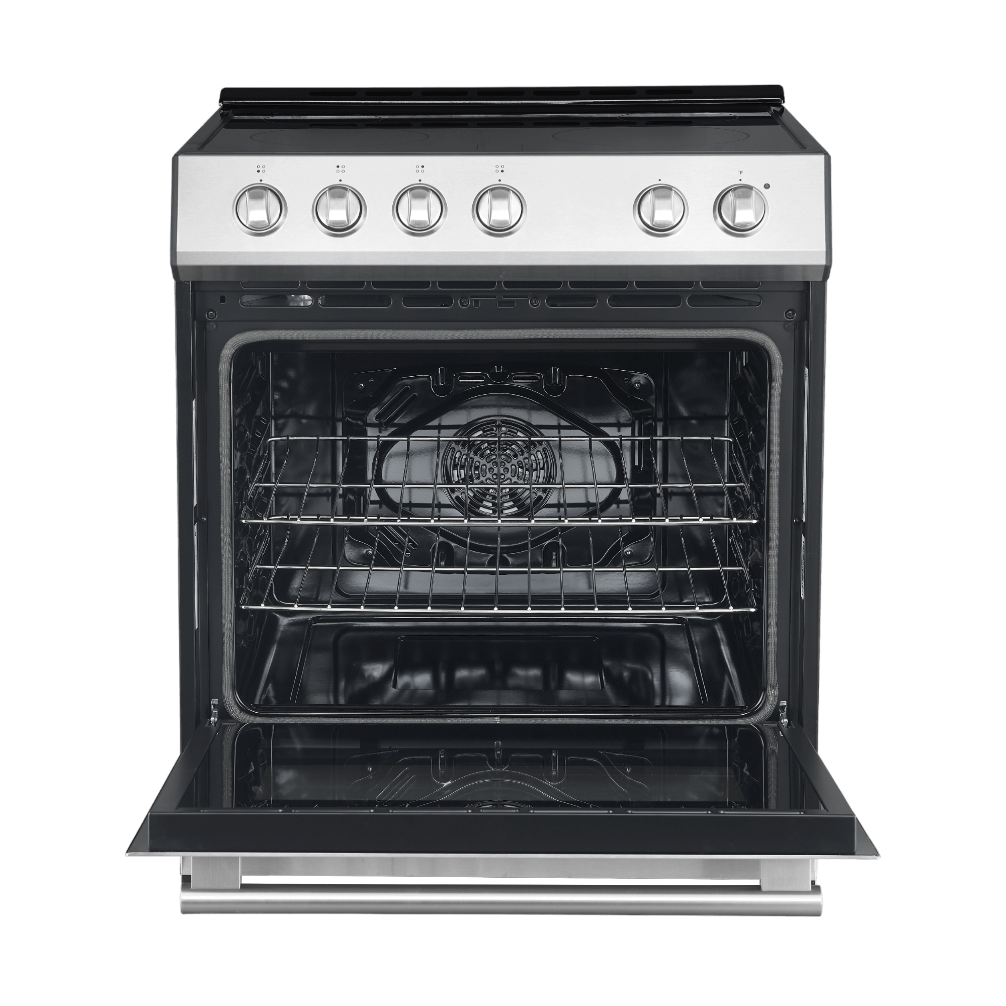 FORNO - Leonardo Espresso 30-Inch Electric Range with 5.0 cu. Ft. Electric Oven - Stainless Steel FORNO - Leonardo Espresso 30-Inch Electric Range with 5.0 cu. Ft. Electric Oven - Stainless Steel