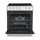 FORNO - Leonardo Espresso 30-Inch Electric Range with 5.0 cu. Ft. Electric Oven - Stainless Steel FORNO - Leonardo Espresso 30-Inch Electric Range with 5.0 cu. Ft. Electric Oven - Stainless Steel